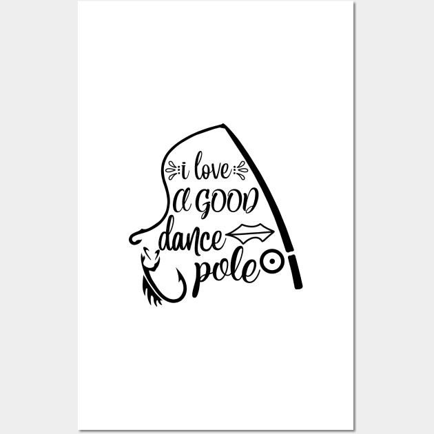 Less Talk More Fishing - Gift For Fishing Lovers, Fisherman - Black And White Simple Font Wall Art by Famgift